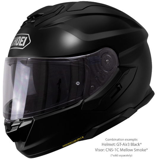Shoei GT-Air 3 Sportig Touring MC-hjälm - Svart