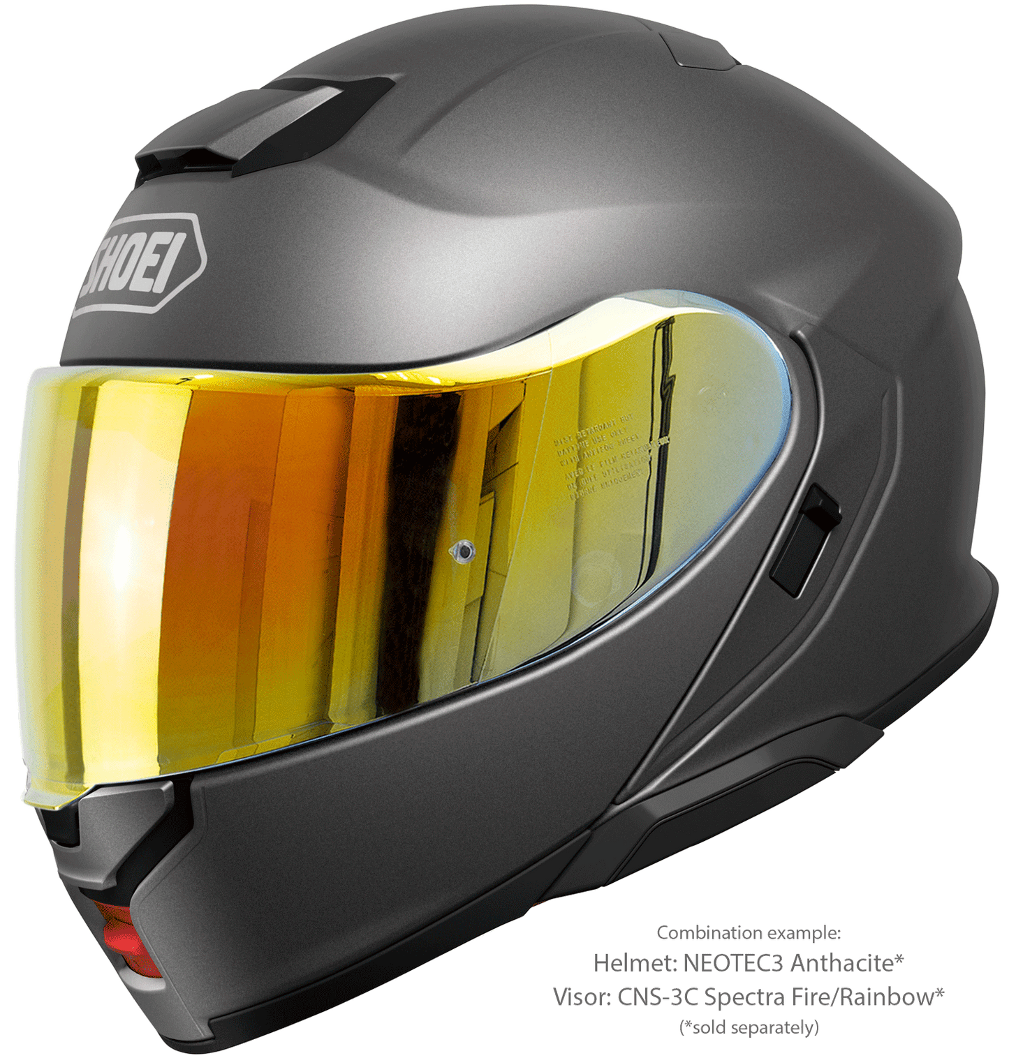 Shoei Neotec 3 Flip-Up Motorcykelhjälm - Antracit