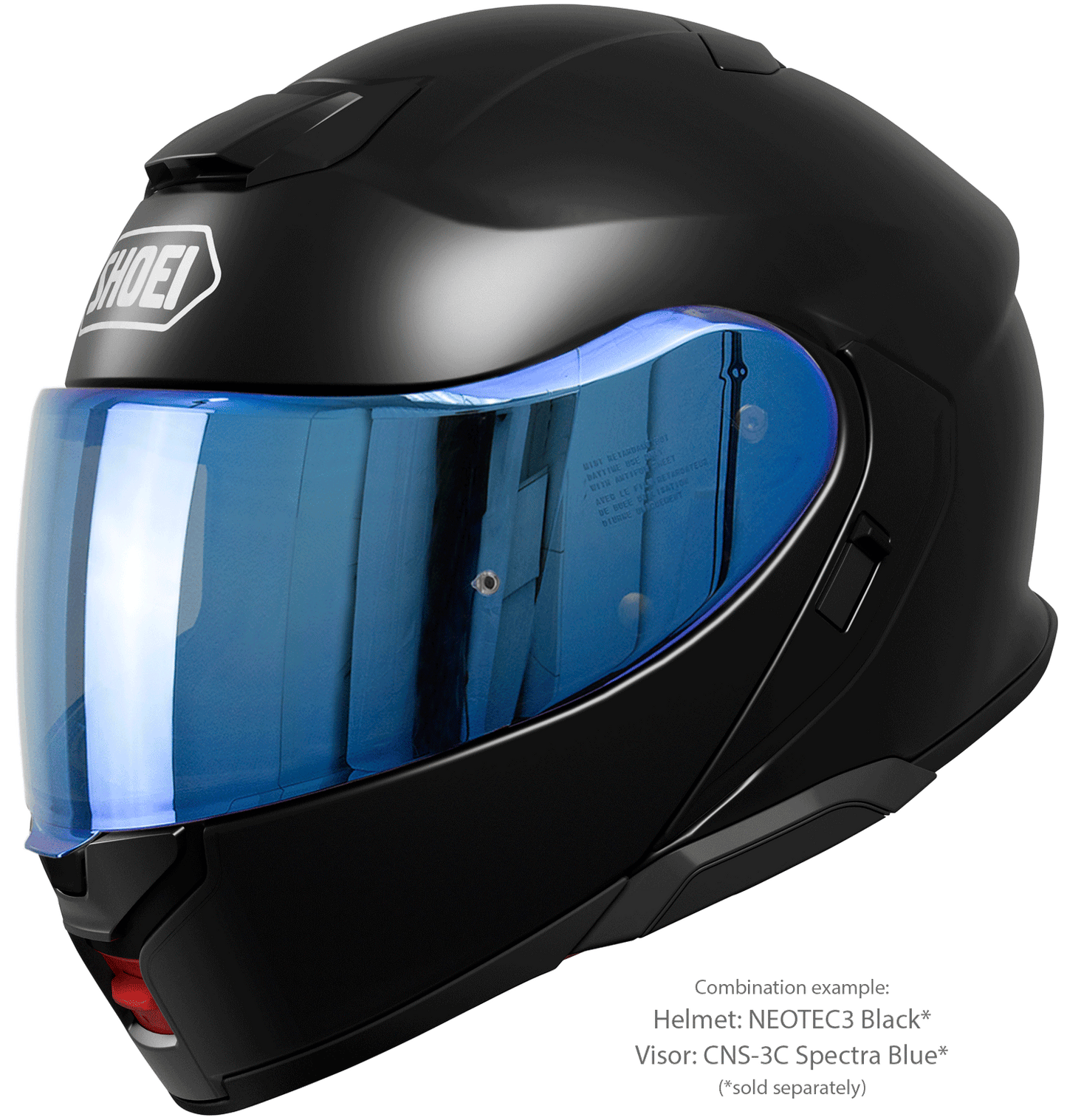 Shoei Neotec 3 Flip-Up Motorcykelhjälm - Svart