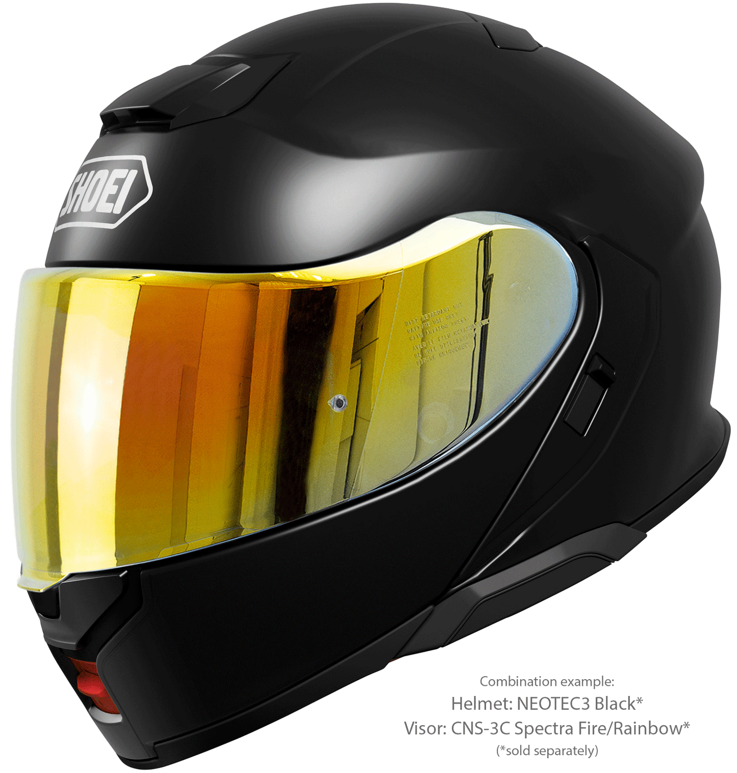 Shoei Neotec 3 Flip-Up Motorcykelhjälm - Svart