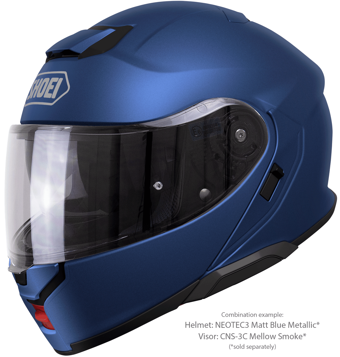 Shoei Neotec 3 Flip-Up Motorcykelhjälm - Mattblå