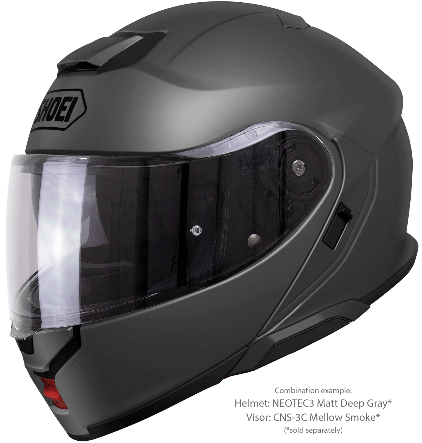 Shoei Neotec 3 Flip-Up Motorcykelhjälm - Mattgrå