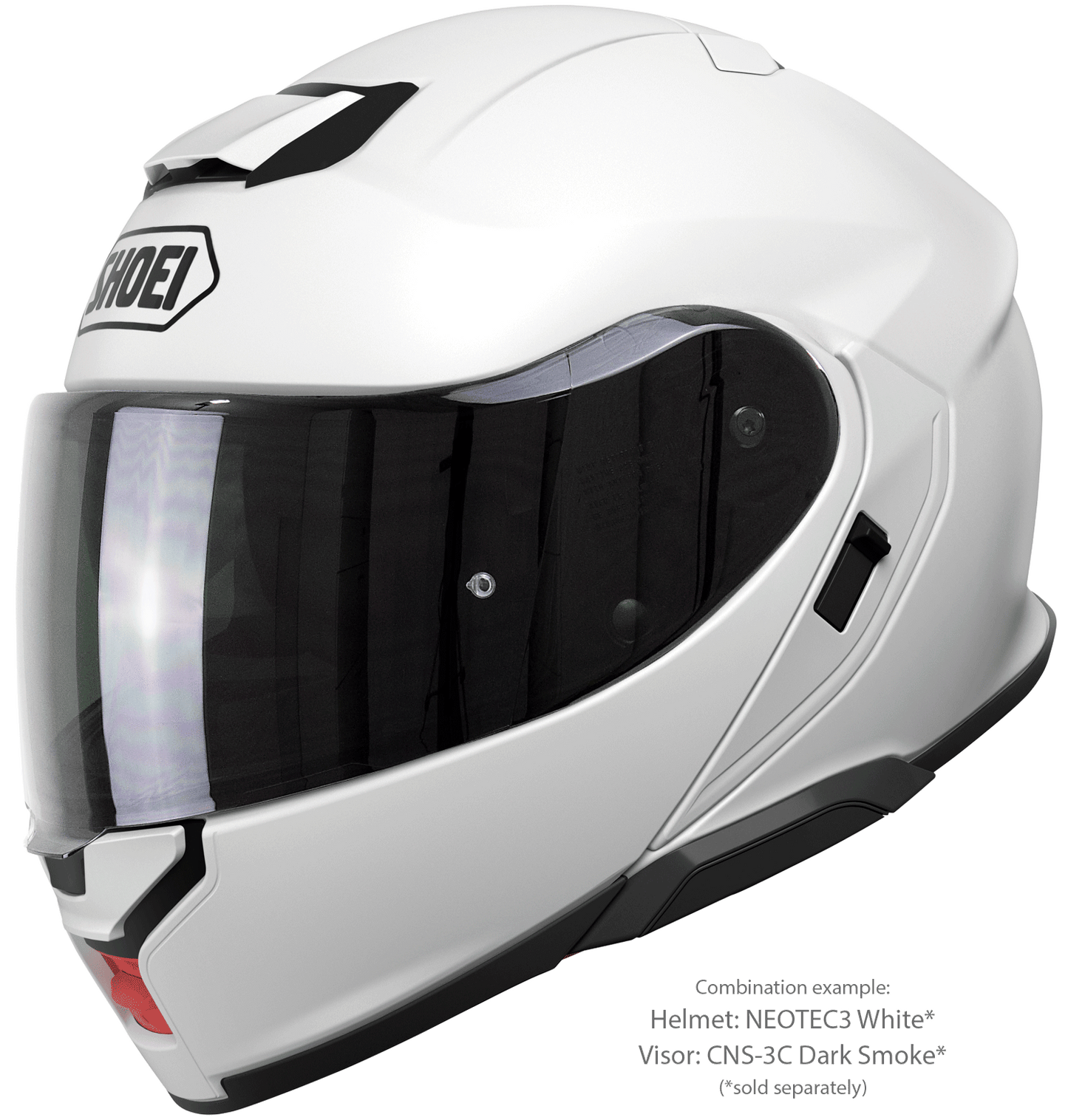 Shoei Neotec 3 Flip-Up Motorcykelhjälm - Vit