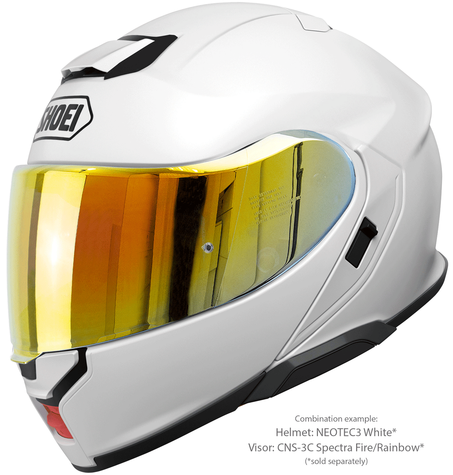 Shoei Neotec 3 Flip-Up Motorcykelhjälm - Vit