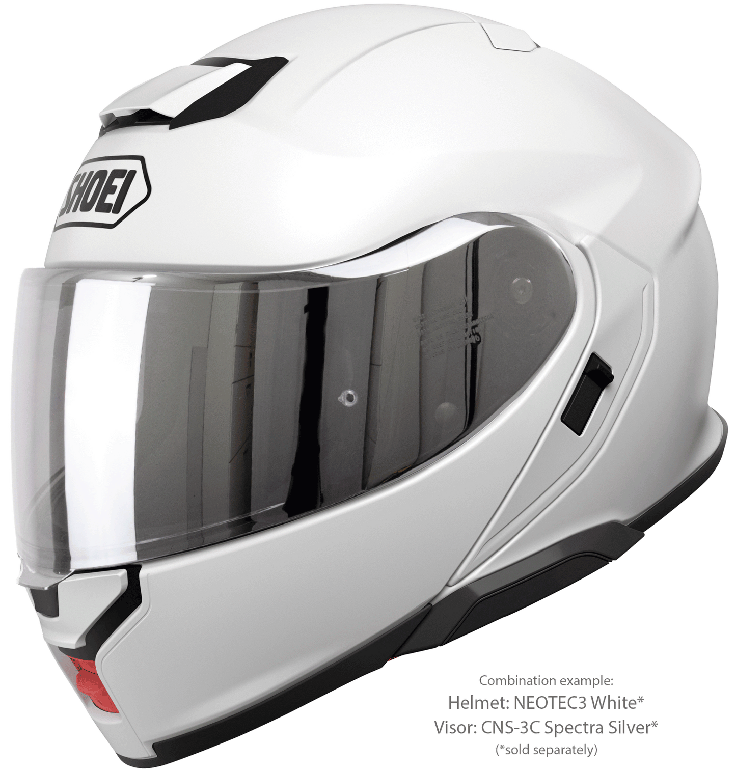 Shoei Neotec 3 Flip-Up Motorcykelhjälm - Vit