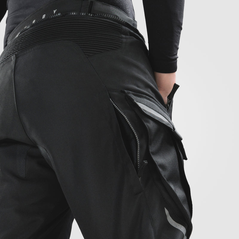 Rebelhorn Cubby V Textil Touringbyxor - Svart