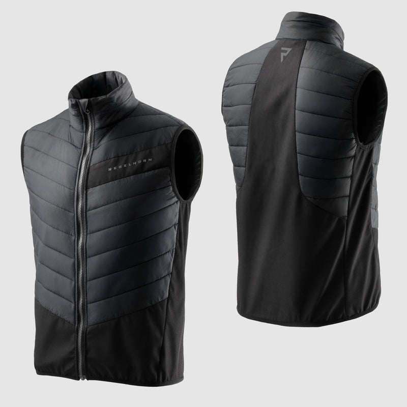 Rebelhorn Hardy 3.0 Textil MC Touringjacka - Desert/Grå/Röd