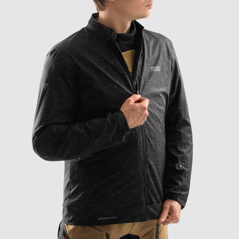 Rebelhorn Hardy 3.0 Textil MC Touringjacka - Desert/Grå/Röd