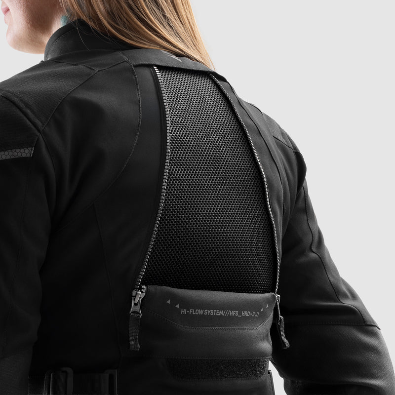 Rebelhorn Hardy 3.0 Lady Textil MC Touringjacka - Svart