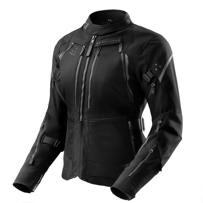 Rebelhorn Hardy 3.0 Lady Textil MC Touringjacka - Svart