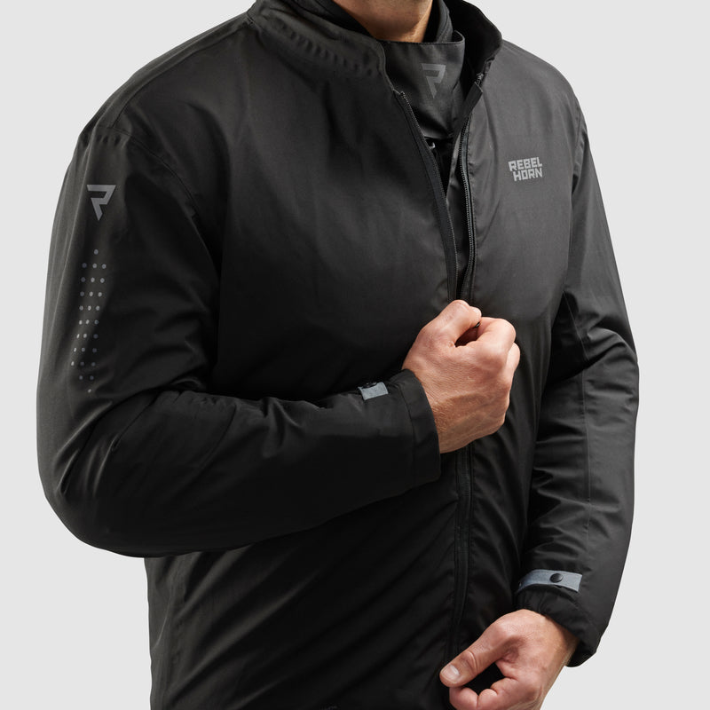 Rebelhorn Hiker IV Textil Touringjacka - Svart