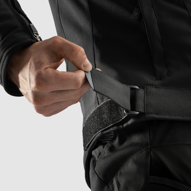 Rebelhorn Borg II Svart Textil MC-jacka