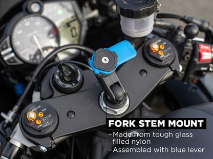 Quad Lock® Främre Gaffel-/Styrrörsfäste för Motorcykel