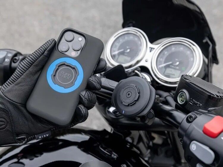 Quad Lock® Vattentåligt Trådlöst Laddhuvud – För direkt 12V–24V-anslutning