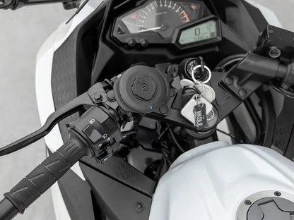 Quad Lock® Vattentåligt Trådlöst Laddhuvud – För direkt 12V–24V-anslutning