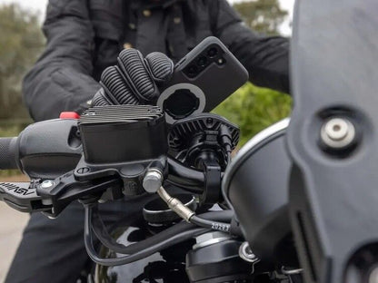 Quad Lock® Vattentåligt Trådlöst Laddhuvud – För direkt 12V–24V-anslutning