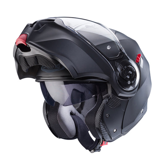 Caberg Duke EVO Mattsvart – Flip-Up MC-hjälm