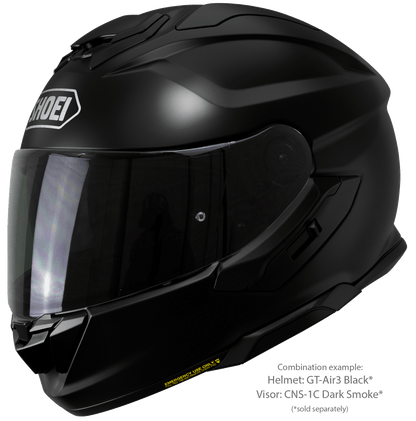 Shoei GT-Air3 Svart – Sportig Touring MC-hjälm