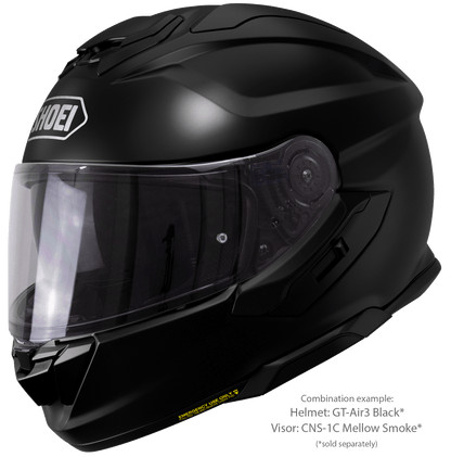 Shoei GT-Air3 Svart – Sportig Touring MC-hjälm