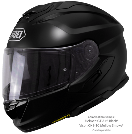 Shoei GT-Air3 Svart – Sportig Touring MC-hjälm