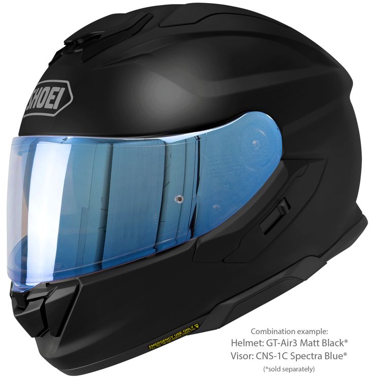 Shoei GT-Air3 Matt Svart – Sportig Touring MC-hjälm