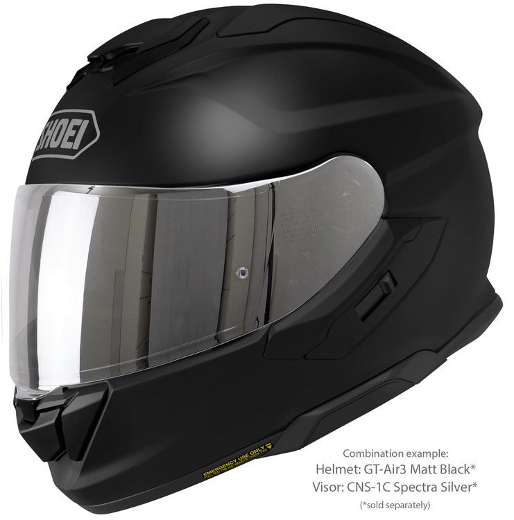 Shoei GT-Air3 Matt Svart – Sportig Touring MC-hjälm