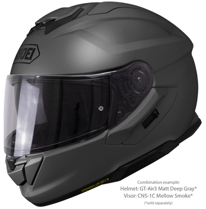 Shoei GT-Air 3 Sportig Touring MC-hjälm - Mattgrå