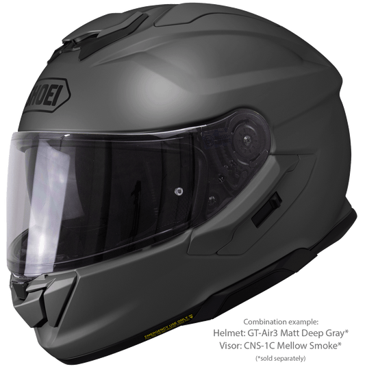 Shoei GT-Air 3 Sportig Touring MC-hjälm - Mattgrå