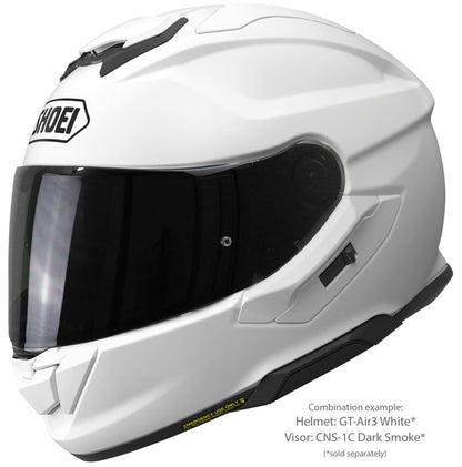 Shoei GT-Air3 Vit – Sportig Touring MC-hjälm