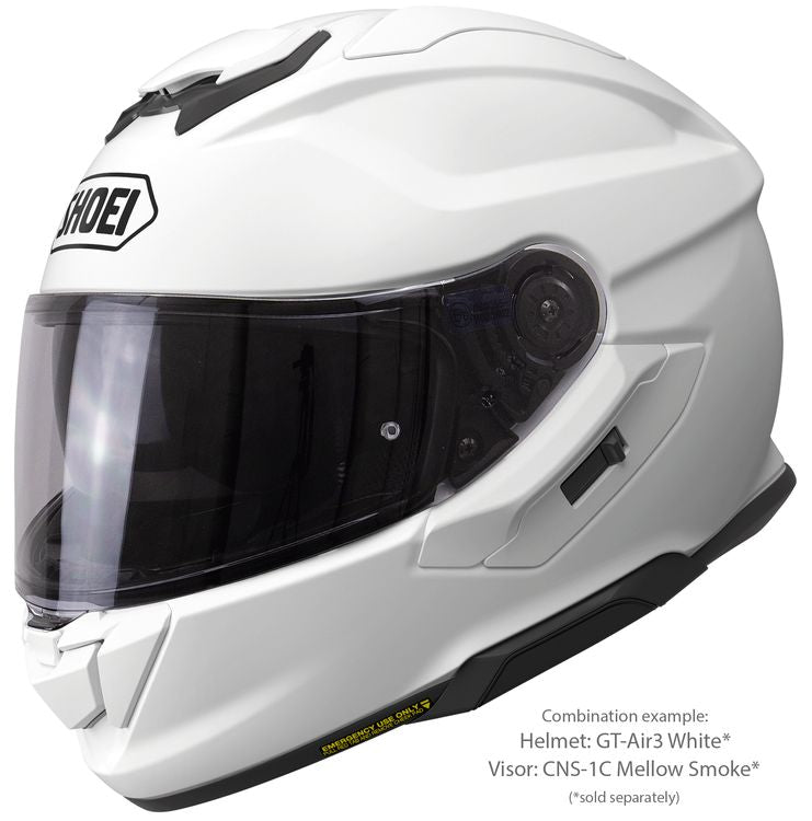 Shoei GT-Air3 Vit – Sportig Touring MC-hjälm