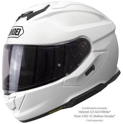 Shoei GT-Air3 Vit – Sportig Touring MC-hjälm