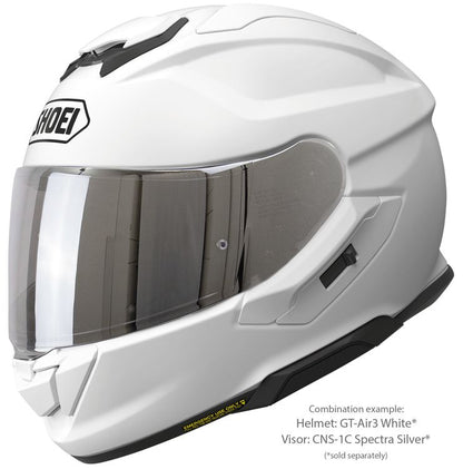 Shoei GT-Air3 Vit – Sportig Touring MC-hjälm