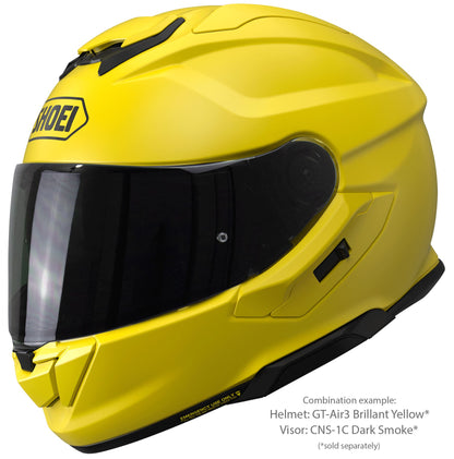 Shoei GT-Air 3 Brilliant Gul - Sportig Touring MC-hjälm