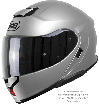 Shoei Neotec 3 Flip-Up Motorcykelhjälm - Silver