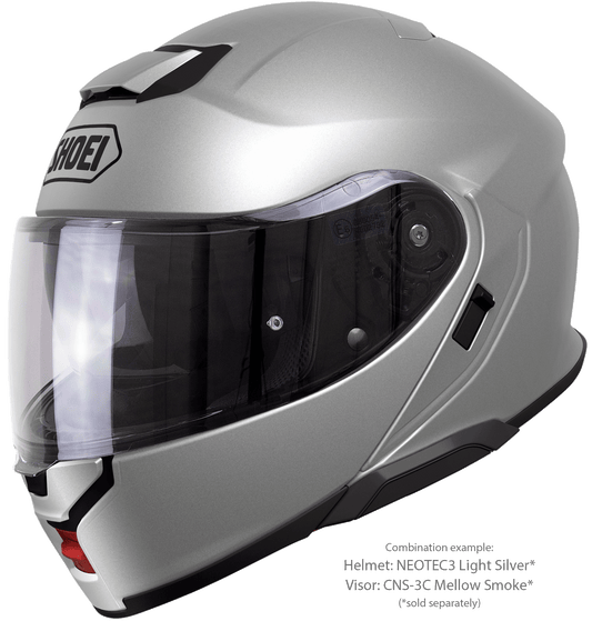 Shoei Neotec 3 Flip-Up Motorcykelhjälm - Silver