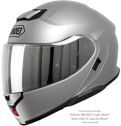 Shoei Neotec 3 Flip-Up Motorcykelhjälm - Silver