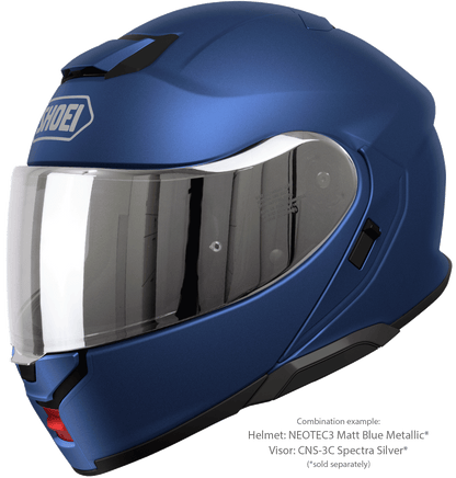 Shoei Neotec 3 Flip-Up Motorcykelhjälm - Mattblå