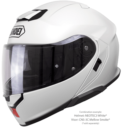 Shoei Neotec 3 Flip-Up Motorcykelhjälm - Vit