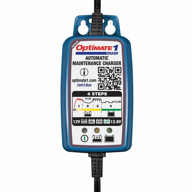 Optimate 1+ Duo MC Batteriladdare