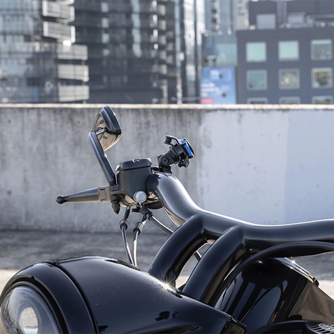 Ouad Lock Telefonhållare för motorcykelbroms/koppling
