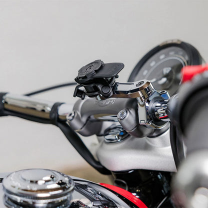 Quad Lock® PRO Chrome Styrefäste Smartphonehållare för Motorcykel