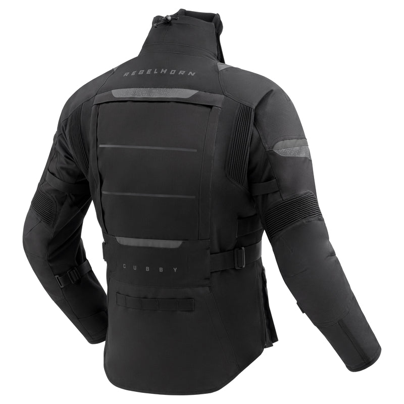Rebelhorn Cubby V Textil MC Touringjacka - Svart