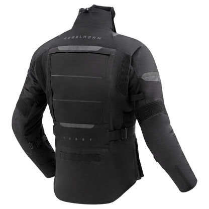 Rebelhorn Cubby V Textil MC Touringjacka - Svart