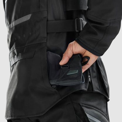 Rebelhorn Cubby V Textil MC Touringjacka - Svart