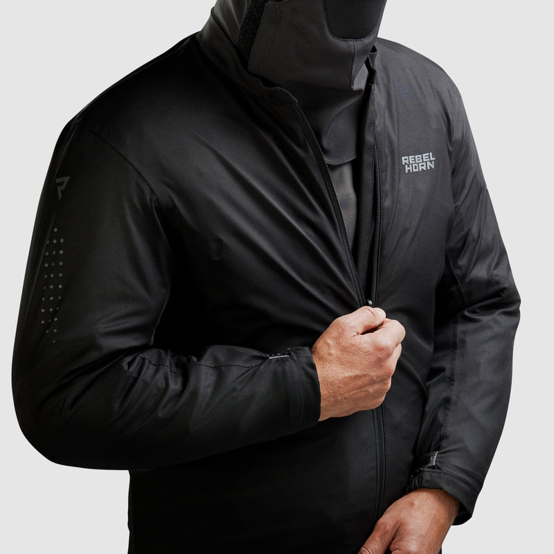Rebelhorn Cubby V Textil MC Touringjacka - Svart