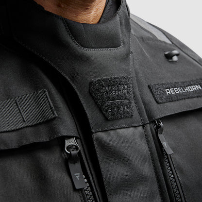Rebelhorn Cubby V Textil MC Touringjacka - Svart