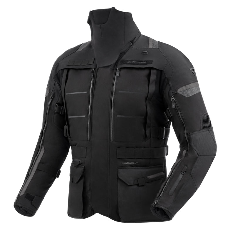 Rebelhorn Cubby V Textil MC Touringjacka - Svart