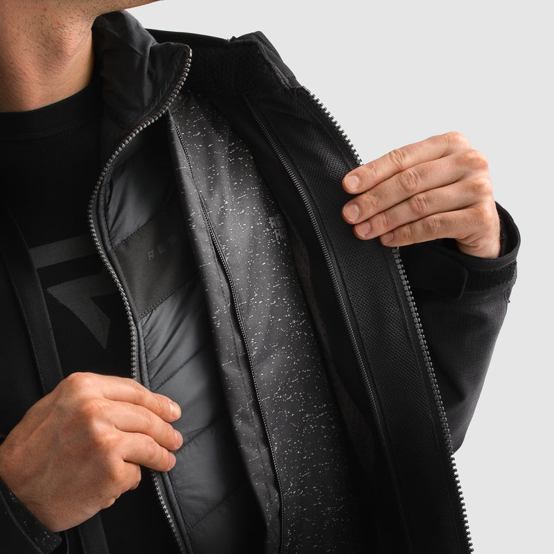 Rebelhorn Hardy 3.0 Textil MC Touringjacka - Svart