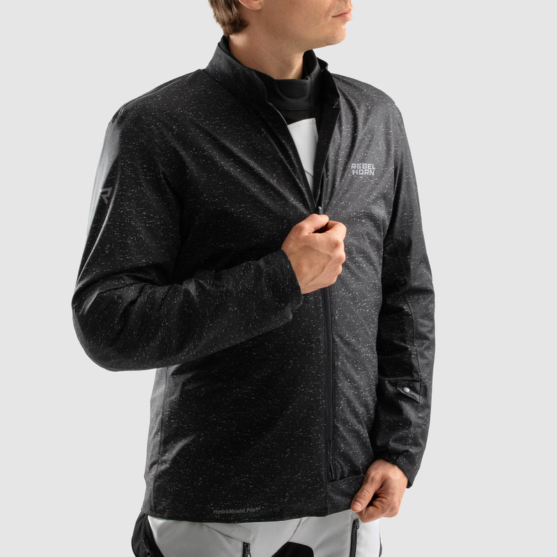 Rebelhorn Hardy 3.0 Textil MC Touringjacka - Blå/Grå/Röd