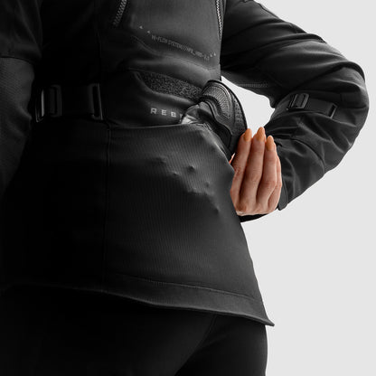 Rebelhorn Hardy 3.0 Lady Textil MC Touringjacka - Svart
